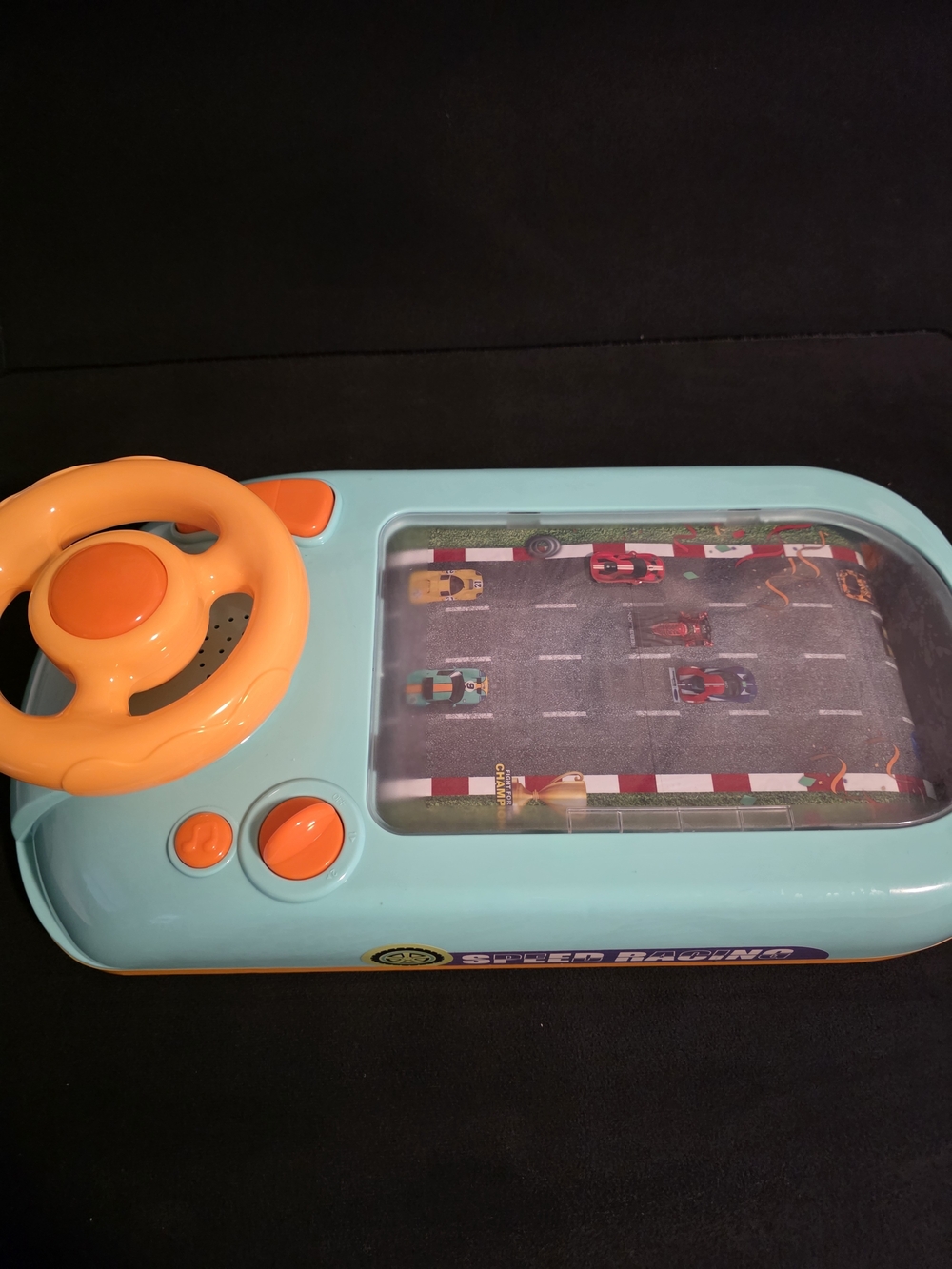 Speed Racing Interactive Steering Wheel Driving Toy w/ Sounds, Music & Horn